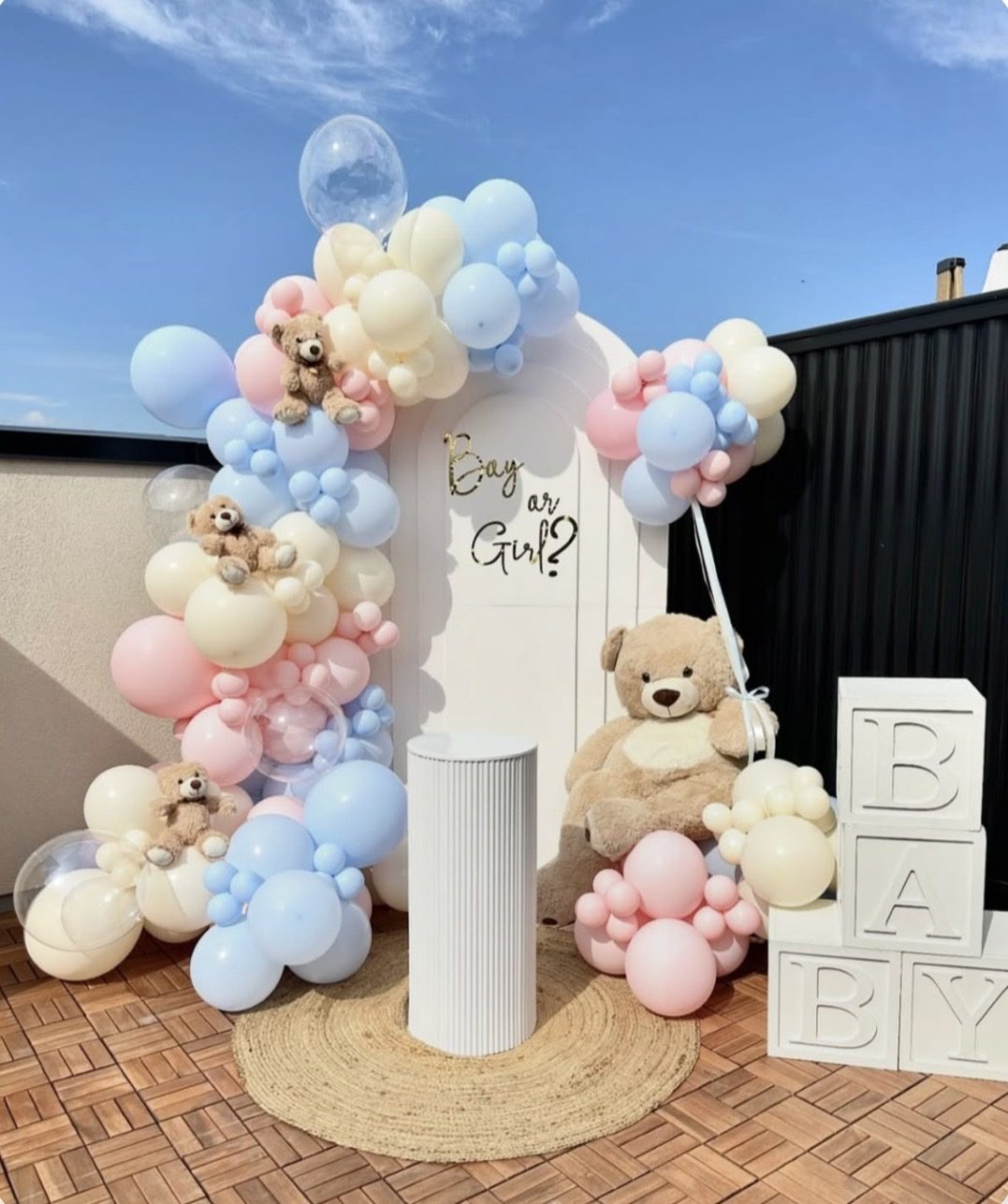 Boy or Girl Teddy Bear Reveal